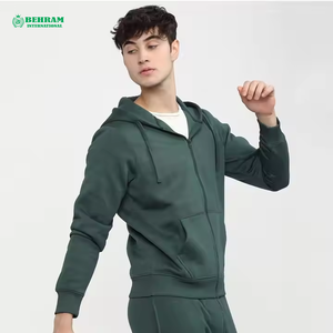 Sweat-shirts à capuche zippés personnalisés pour femmes et unisexe, grandes tailles, coupe classique, décontractés, manches longues, 100% coton molletonné/éponge française - Product Image 1