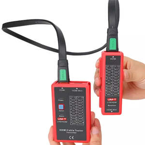 เครื่องทดสอบสายเคเบิล HD-MI หม้อแปลงไฟฟ้า เครื่องมือซ่อมแซมเครือข่าย LAN อีเธอร์เน็ตอัตโนมัติสำหรับช่างไฟฟ้า - Product Image 1