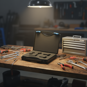 Gedore KL-0482-4590, Caja de Herramientas de Plástico con Inserto de Espuma (Vacía) - Product Image 3