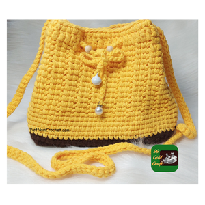 BOLSO DE LANA DE PUNTO BOLSO TOTE ESTILO CROCHET HECHO A MANO PARA VIAJES CASUALES Y ACTIVIDADES DIARIAS - Product Image 3