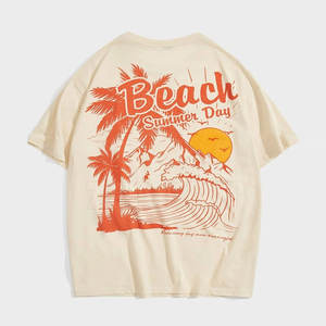 Low Moq Venta caliente Hombres Camisetas impresas Transpirable 100% algodón Buen diseño Camisetas ligeras impresas - Product Image 3