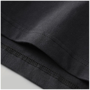 Camiseta de algodón OEM para hombre y mujer, camiseta de manga corta Unisex, camisetas informales en blanco, ropa directa de fábrica, Camiseta lisa de gran tamaño - Product Image 4