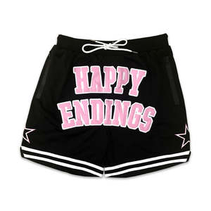 Pantalones cortos de baloncesto personalizados para hombre, Shorts deportivos de baloncesto con logotipo de sublimación y malla bordada - Product Image 4