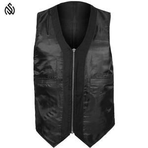 Chaleco de cuero para hombre más vendido en nuevo estilo de alta calidad de moda transpirable cuero genuino hecho chaleco para hombre para uso al aire libre - Product Image 1