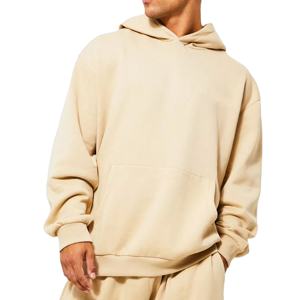 Meilleure vente de pulls baggy pour hommes Survêtements d'hiver à capuche lourds avec épaules tombantes Style Streetwear - Product Image 3