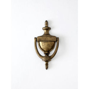 Heurtoir de porte en laiton moulé en or fini parfait pour la décoration de la maison et les accents de porte d'entrée de haute qualité - Product Image 3