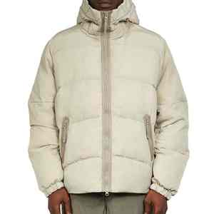 2025 OEM Service grande taille hiver Safari veste Polyester/Nylon support imperméable 100% polyester fibre rempli veste décontractée - Product Image 6