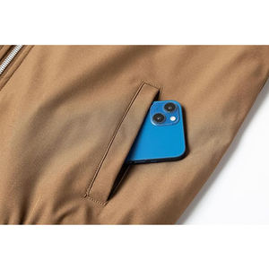 เสื้อแจ็คเก็ตเบสบอลแบบมีฮู้ดสำหรับฤดูหนาว สไตล์ลำลอง แฟชั่นใหม่ ไซส์ใหญ่ ผ้าแคนวาส - Product Image 3