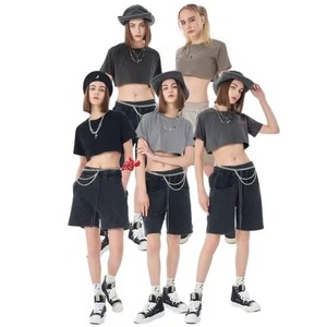 Logo personnalisé mode chaud vierge 100% coton femmes haut court t-shirts pour l'impression de t-shirts pour hommes - Product Image 2