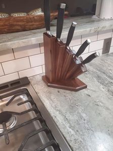 Portacuchillos Accesorios de cocina Portacuchillos magnético de madera para el hogar hotel y restaurante Uso de madera Best Seller - Product Image 3