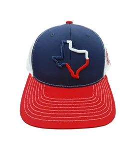 Texas 3D Embroidery 2 Tone Richardson 112 Trucker Hats Custom Logo Yupoong Classic Sports Caps OEM Vietnam Headwear Caps Hats