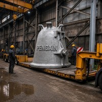 Grand fourneau de fusion en fonte d'acier pour équipement métallurgique chinois, pot à scories