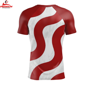 <b>Top</b> Selling Best Product Rash Guard in Long Sleeve Latest Design MMA Wear Solid Color Rash Guard - Product Image 2