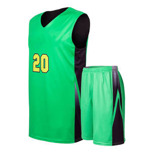 Tenues de basket-ball tendance, production fraîche, personnalisées, respirantes, confortables, demi-manches, en tissu authentique - Product Image 1