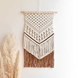 Home Decor Macrame Handmade Bohemian Handmade Woven Wall <b>Hanging</b> Handicraft Gift Wall <b>Hanging</b> - Product Image 1