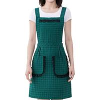 Tablier de poche en toile de qualité supérieure Tablier épaissi uniforme de coiffeur de café ODM OEM