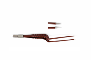 Pinzas Bipolares de Bayoneta Médicas con Puntas Antiadherentes de 23 cm de Longitud, Tamaño de Punta 0.4 mm, 0.7 mm, 1.0 mm, 1.2 mm - Product Image 4