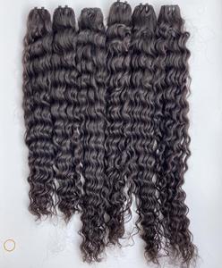 Meilleure vente de haute qualité Double trame vietnamienne Remy Hair Loose Deep Wave Natural Wave Style en couleur blonde pour les filles - Product Image 5