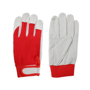 Gants de travail en cuir de qualité supérieure résistants à la chaleur personnalisés Gants de travail antistatiques et antivibrations sans poudre sans silicone - Product Image 3