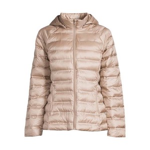 Chaquetas Acolchadas de Punto para Mujer, Hechas en Pakistán, de Alta Calidad, Diseño Personalizado, con Capucha, Impermeables, Transpirables, para Invierno - Product Image 2