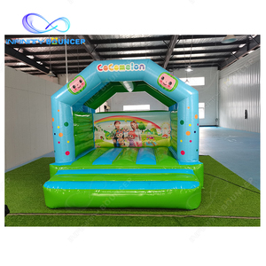 Castillo Inflable Comercial para Niños Pequeños, Casa de Brinco Inflable, Castillo Inflable <span class=keywords><strong>Coco</strong></span> <span class=keywords><strong>Melon</strong></span>, Mini Brincolín Inflable para Fiestas - Product Image 1