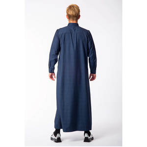 Factory Manufacture 2024 New Style Fashionable Islamic Arabic Jubba Breathable Summer Wear <b>for</b> <b>Men</b> Plus Size Jubbah <b>for</b> Eid - Product Image 2