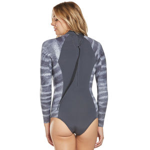 High Quality Breathable Quick Dry Anti-Bacterial Long Sleeve Women's Rash Guard <b>Wetsuit</b> Custom Logo Print UPF50 Protection - Product Image 6