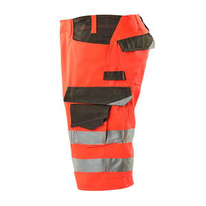 3M Reflective <b>Work</b> wear <b>Men's</b> Safety Construction Hi Vis Security Cargo Pocket <b>Shorts</b> - Product Image 2