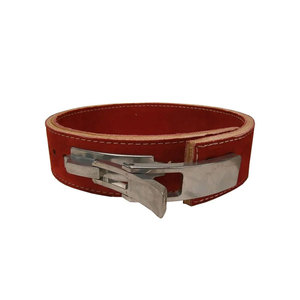 Cinturón de palanca de elevación de cuero de vaca, cinturón de seguridad ajustable para Fitness, gimnasio, levantamiento de pesas - Product Image 2