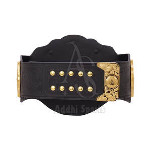 Ceintures de championnat MMA personnalisées OEM, ceintures de titre en cuir personnalisées pour la boxe et les arts martiaux - Product Image 2