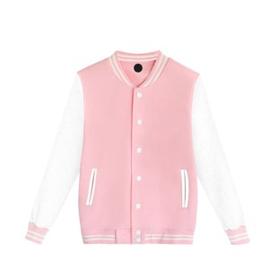 OEM Custom logo Wholesale Blank <b>Plain</b> <b>Varsity</b> <b>Jacket</b> for Women's Customized <b>Varsity</b> <b>Jacket's</b> for Your Brand - Product Image 3