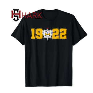 T-shirts de sororité Sigma Gamma Rho 1922 pour femmes, 100% coton jersey, anti-froissement, séchage rapide, col rond, transfert thermique, été - Product Image 5