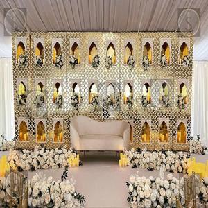 Décoration de scène de mariage en bois tendance - Product Image 2