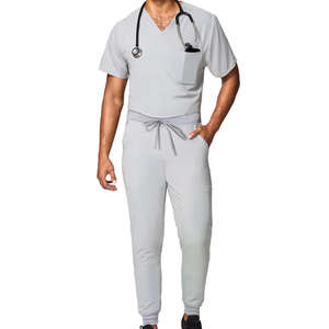 Vente chaude de haute qualité ensembles de gommage personnalisés pour hommes femmes tissé 100% coton tissu hôpital utilisation détection d'aiguille dernière - Product Image 3