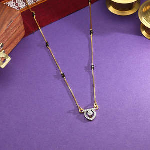 Ever Embrace Fancy Mangalsutra - Joyería Coleccionable Cultural - Product Image 1