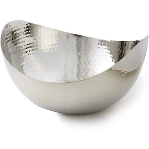 Cuencos Redondos de Metal Plateado de Estilo Real para Servir en la Cocina, Vajilla para el Hogar y Hoteles, Cuencos para Servir Alimentos y Sopas - Product Image 2