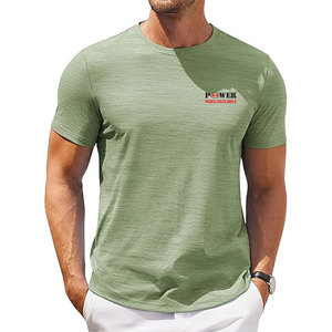 Summer 210g Heavyweight Cotton <b>Men's</b> T-<b>shirt</b> Custom Stock Blank Drop Shoulder <b>Short</b> <b>Sleeve</b> Oversized Tshirt - Product Image 2