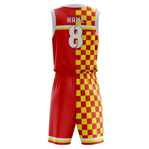 Maillot de basket-ball réversible de haute qualité pour hommes, logo personnalisé, nom, vente en gros, ensemble d'uniformes de basket-ball de la meilleure qualité - Product Image 3