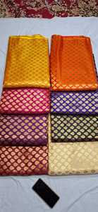 Wholesale Brocade Jacquard Fabric for Sarees Gowns Lehenga Choli <b>Curtains</b> Cushion Covers and Traditional Fashion Wear - Product Image 6