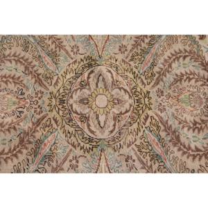 6.1x9.3 ft Rug, Vintage Turkish Large Rug, <b>Brown</b> <b>Wool</b> Rug - Product Image 5