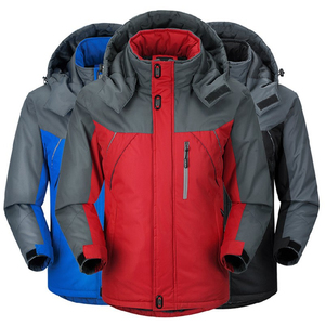 Vestes en Softshell de qualité supérieure pour hommes, à manches longues, style Letterman, en laine, pour l'université - Product Image 3