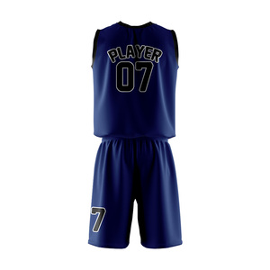 W4G Hombres Nombre del equipo personalizado 100% Poliéster Transpirable Secado rápido Absorbe la humedad Baloncesto Jersey Set Edición clásica - Product Image 2