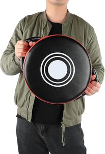 Bouclier de frappe de boxe en cuir PU Focus Strike Pad Kick Pad pour Taekwondo Kickboxing Training Mitts Training Strike Pads Boxe MMA - Product Image 4