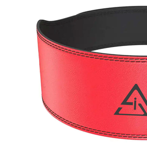 Cinturón de Cuero con Hebilla de Palanca para Levantamiento de Pesas, Entrenamiento de Gimnasio, Levantamiento de Potencia, Cinturón de Entrenamiento para Peso Muerto - Product Image 5