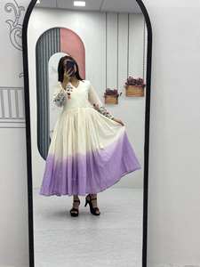 Nouvelle collection de 3 pièces de style indien pakistanais traditionnel pour femmes, Lehenga Choli prêt-à-porter, longueur au sol pour les fêtes, hiver - Product Image 4