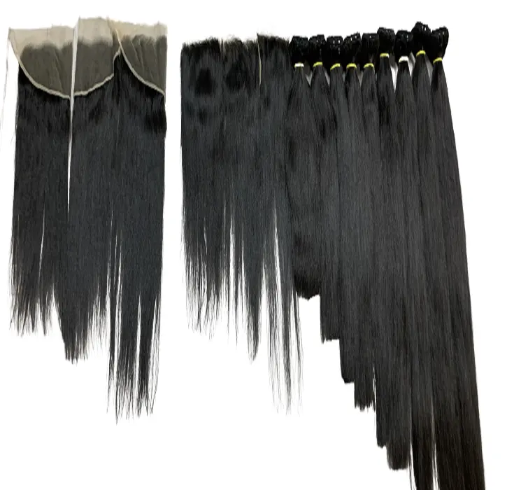 Оптовая продажа, натуральные камбоджийские волосы, накладные волосы 100% натуральных волос, женские накладные волосы