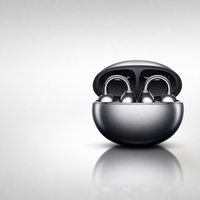 Klip Telinga Olahraga Peredam Kebisingan Earphone Bluetooth Nirkabel Headset Klip Telinga Stereo Binaural Chip Airoha untuk Olahraga dan