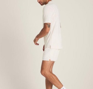 กางเกงขาสั้นเล่นเทนนิสของผู้ชายกางเกงขาสั้นผ้าระบายอากาศได้ดีเอวกลางมีโลโก้ด้านหน้า - Product Image 6