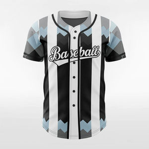 Camiseta de béisbol de alta calidad, la mejor calidad, precio barato, 100%, tela de poliéster, camiseta de béisbol transpirable, nuevo diseño con servicio OEM - Product Image 1