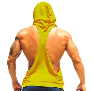Trending Best Selling New Design Hot Sale Printed <b>Men's</b> Muscle Sleeveless Hoodies <b>Vest</b> Gym Bodybuilding <b>Stringer</b> Tank Tops - Product Image 5